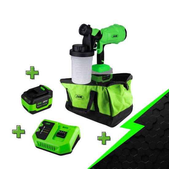 Imagem de PROMO 60043 PULVERIZADOR DE PINTURA A BATERÍA + 60015 + 60016 + 53782