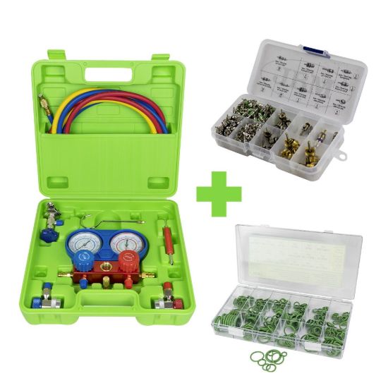 Imagem de SERIE347: 53456  SET DE COMPROBACIÓN DE SISTEMA  AACC + 50807 ESTUCHE DE JUNTAS + 53599 OBUSES