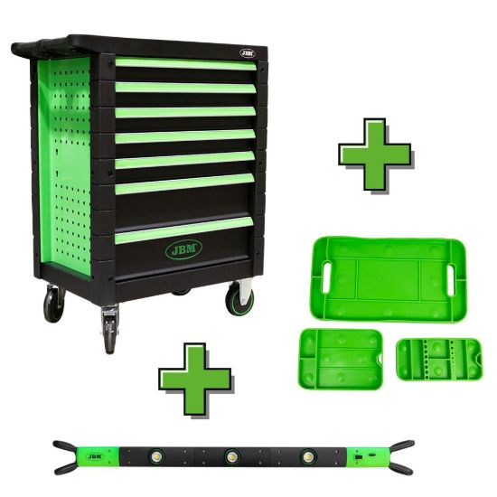 Imagem de PROMO SET DE 3 BANDEJAS DE HERRAMIENTAS FLEXIBLES ANTIDESLIZANTES 53903 + 53904 + 53570