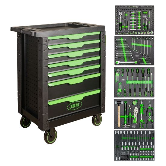 Imagem de 54503 CARRO DE HERRAMIENTAS DE 7 CAJONES EQUIPADO CON 276 PIEZAS