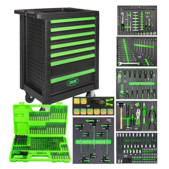 Imagem de 53904 CARRO DE HERRAMIENTAS DE 7 CAJONES EQUIPADO CON MÁS DE 493 PIEZAS
