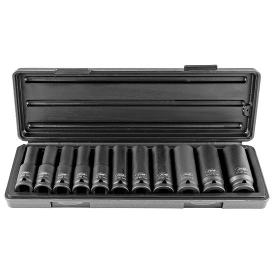 Imagem de 60044C PISTOLA DE IMPACTO BRUSHLESS A BATERÍA 1/2" 1300NM + 52342 SET DE 11 VASOS DE IMPACTO