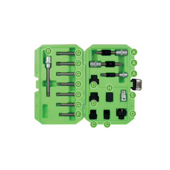 Imagem de Chave ponta torx T50 corrediça para 51259