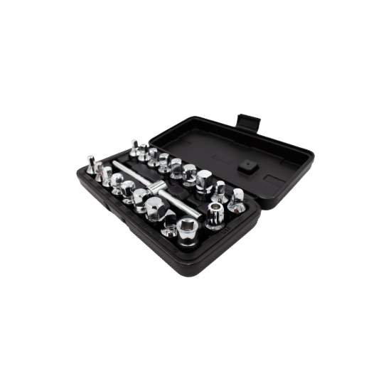 Imagem de Jogo de 17 chaves para bujões do óleo