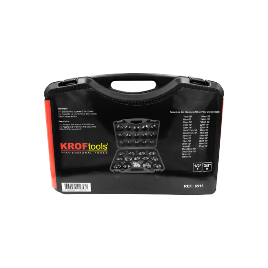 Imagem de Jogo de 30 chaves de filtro de óleo