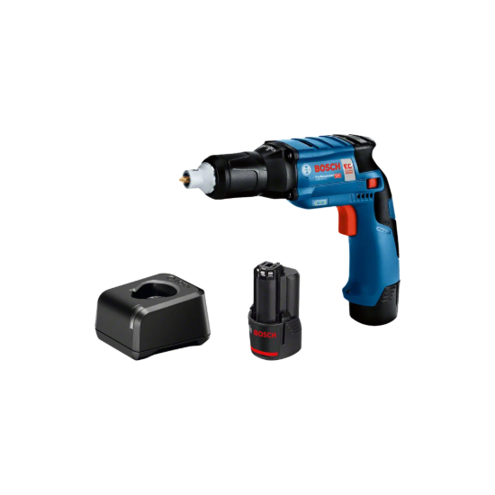 Imagem de GTB 12V-11 Aparafusadora Gesso Cartonado + 2x 2.0 ah + GAL 12V-20 + caixa de cartão