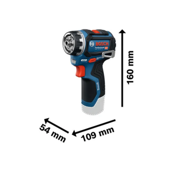 Imagem de GSR 12V-32 FC Aparafusadora + 2x 2,0ah + L-Boxx 102 + Adaptadores