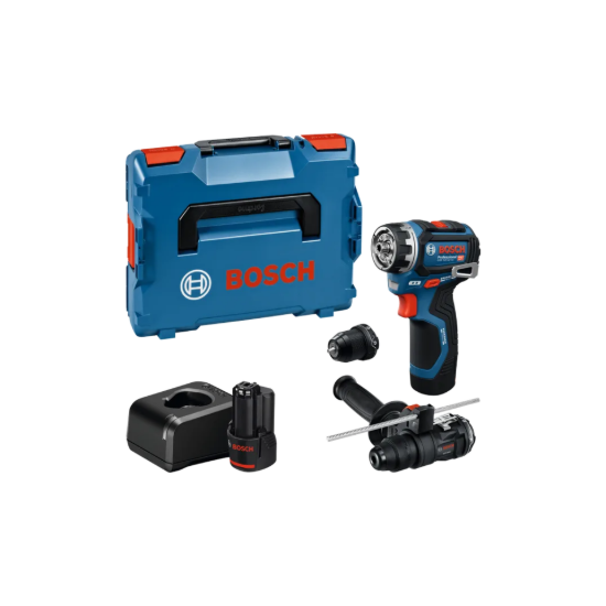 Imagem de GSR 12V-32 FC Aparafusadora + 2x 2,0ah + L-Boxx 102 + Punho auxiliar