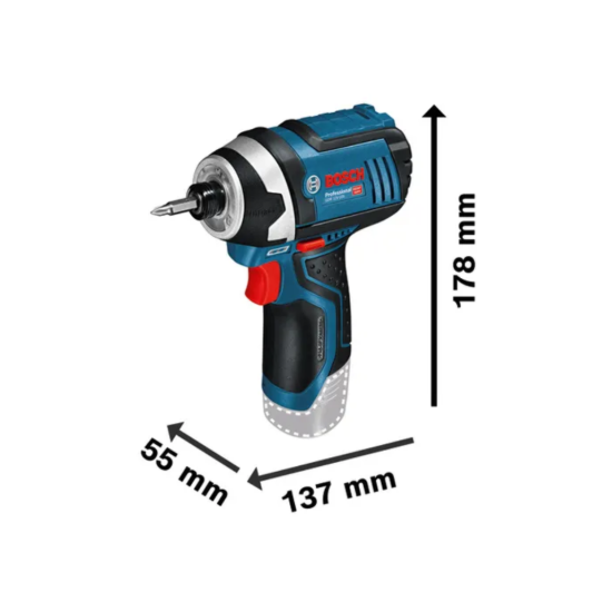Imagem de GDR 12V-105 Chave de impacto + caixa de cartão