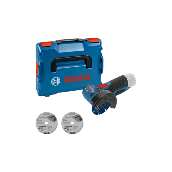 Imagem de GWS 12V-76 Mini Rebarbadora + 2 discos + L-Boxx