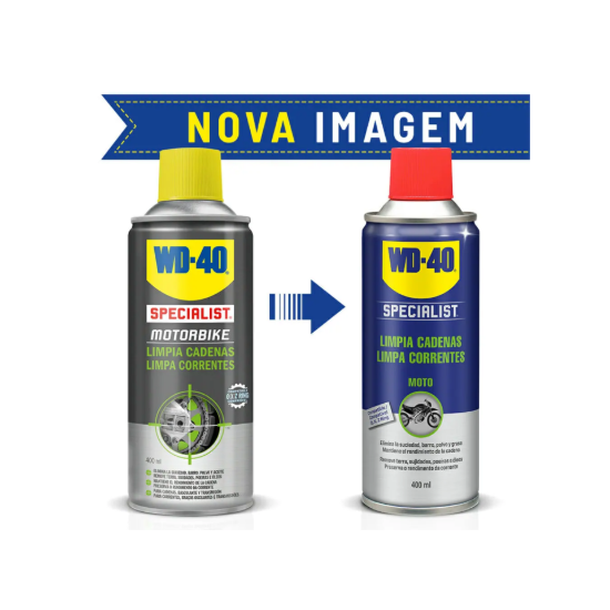 Imagem de WD-40 Specialist - Moto Limpa Correntes