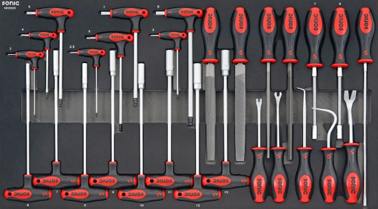 Imagem de Módulo em espuma 27 peças, chaves de punho