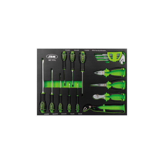 Imagem de Módulo em espuma 20 peças, Alicates, Chaves Fenda e Estrela