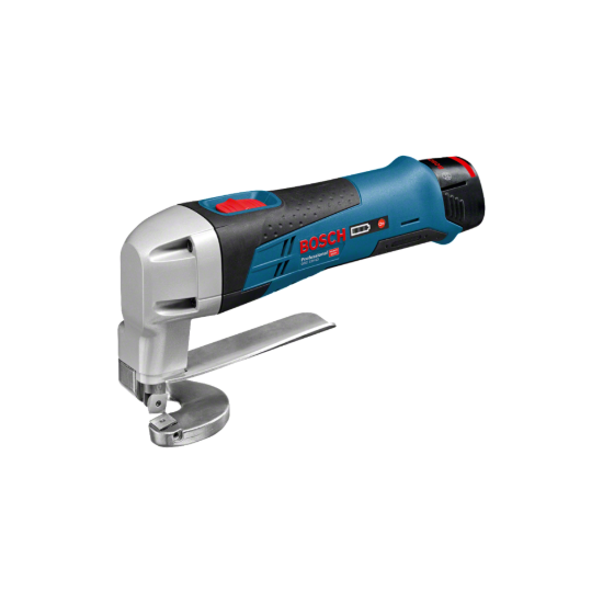 Imagem de GSC 12V-13 Tesoura para Chapa + 2x 2.0Ah + GAl 12V-40 + L-Boxx