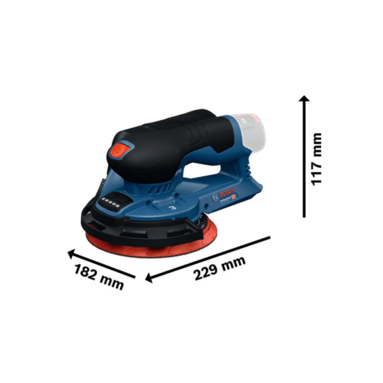 Imagem de GEX 12V-150-3 Lixadeira excêntrica + caixa de cartão