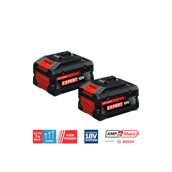 Imagem de Pack de 2x EXBA 18V-80 Baterias Expert 8,0 Ah