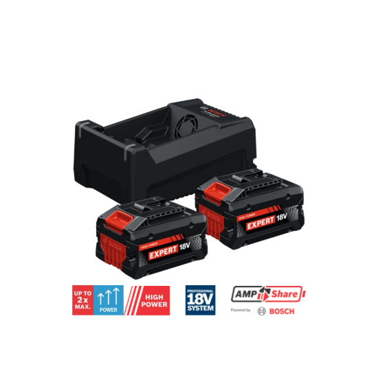 Imagem de Power Set 18V - 2x EXBA 18V-55 + GAL 12V/18V-80