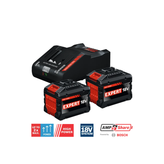 Imagem de Power Set 18V - 2x EXBA 18V-150 + EXAL 18V-160