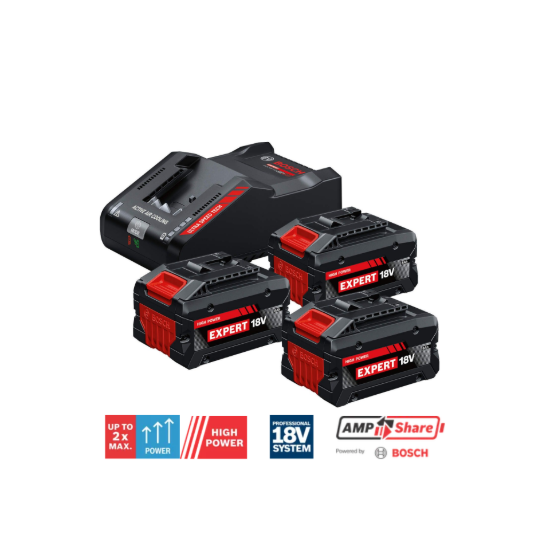 Imagem de Power Set 18V - 3x EXBA 18V-80 + EXAL 18V-160