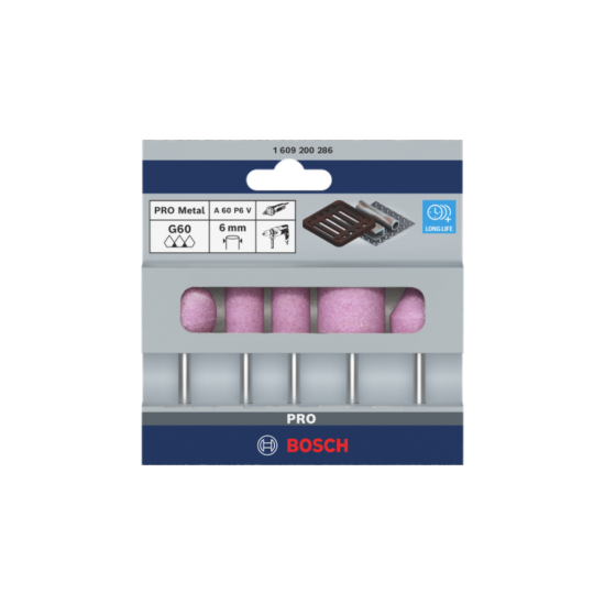 Imagem de Jogo de 5 brocas retificadoras PRo Steel, G60