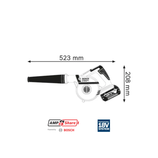 Imagem de GBL 18V-120 Soprador