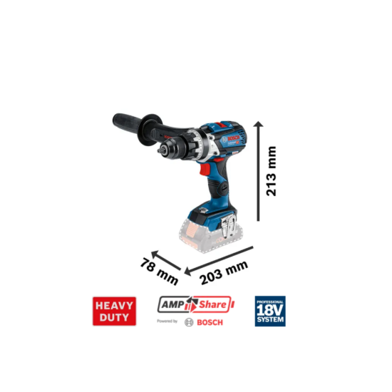 Imagem de GSB 18V-110 C Berbequim com percussão + 3x 4.0ah ProCore + GAL 18V-40 + L-Boxx