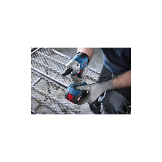 Imagem de GDS 18V-350 Chave de impacto + 2x 4Ah + GAL18V-20 + L-Case