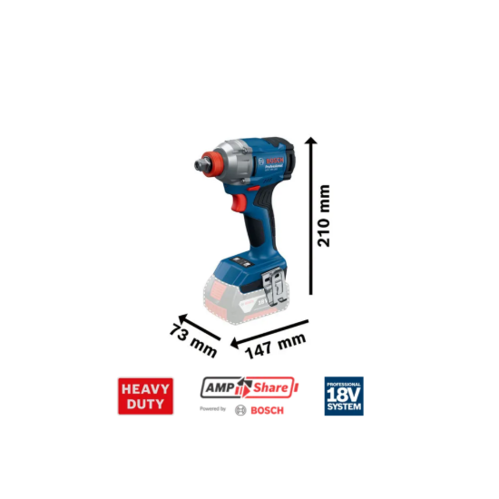 Imagem de GDX 18V-285 Chave de impacto + 2x 2.0Ah + GAl 18V-40 + L-Boxx