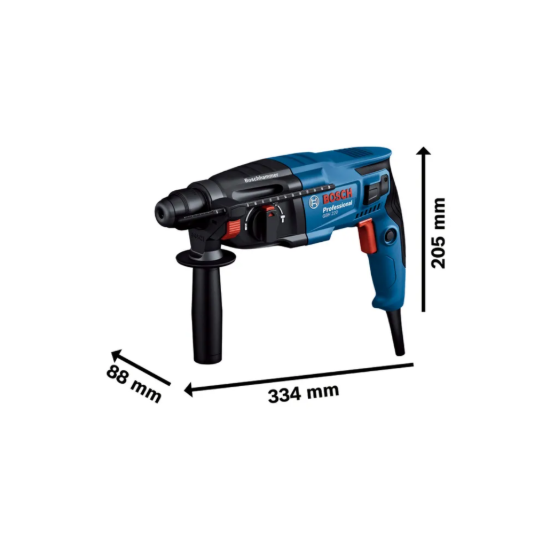 Imagem de GBH 2-21 Martelo perfurador SDS plus de 720W e 2.0J + mala + adaptador SDS plus