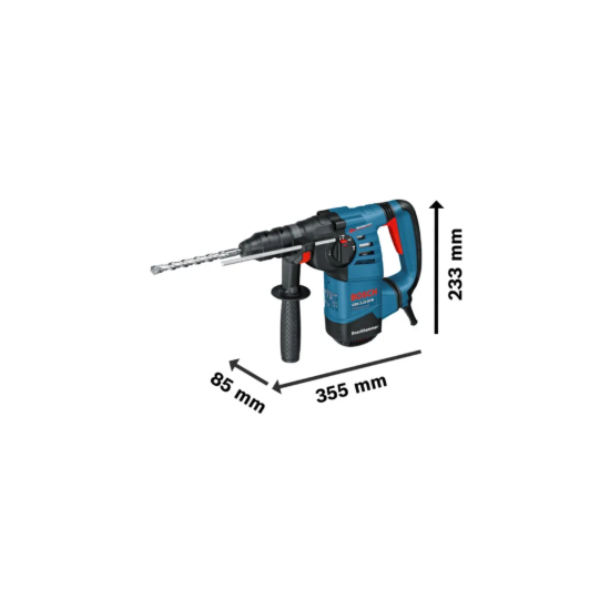 Imagem de GBH 3-28 DRE Martelo perfurador SDS plus de 800W e 3,1 J + mala