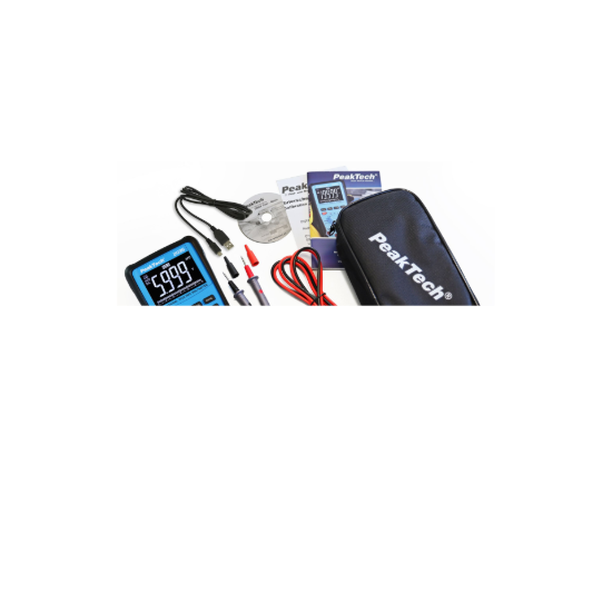 Picture of Multímetro Digital True RMS 1000V 6000 contagens com USB