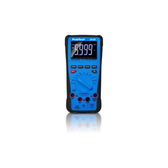 Imagem de Multímetro Digital True RMS 1000V 6000 contagens com USB