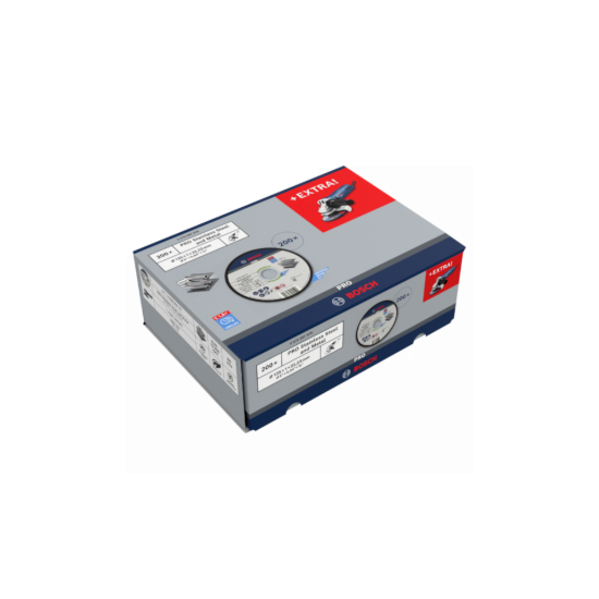 Imagem de GWS 750 Rebarbadora 750W disco Ø125mm + 200 discos Steel and Metal
