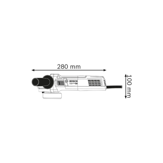 Imagem de GWS 880 Rebarbadora 880W disco Ø115mm + cx. cartão