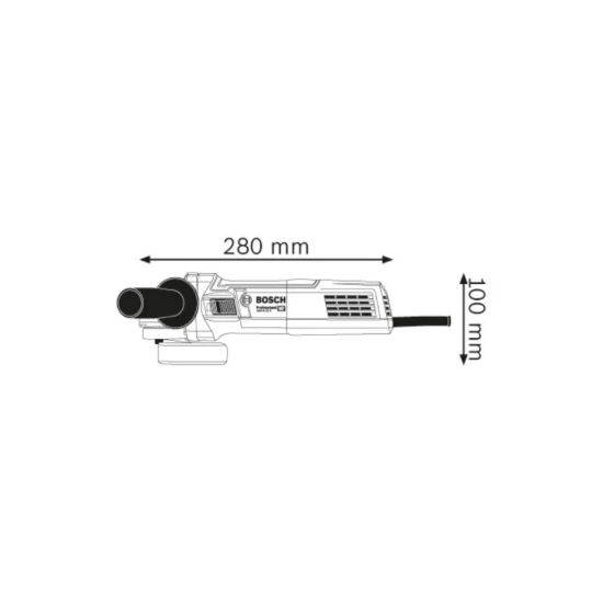 Imagem de GWS 9-115S Rebarbadora 900W disco Ø115mm