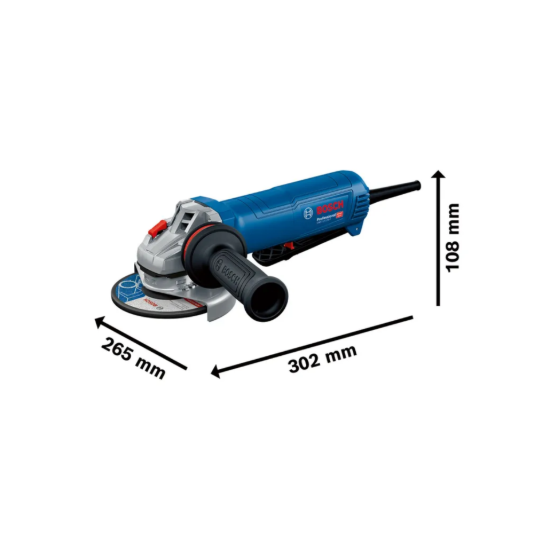 Imagem de GWS 12-125P Rebarbadora 1200W disco Ø125mm + cx. cartão
