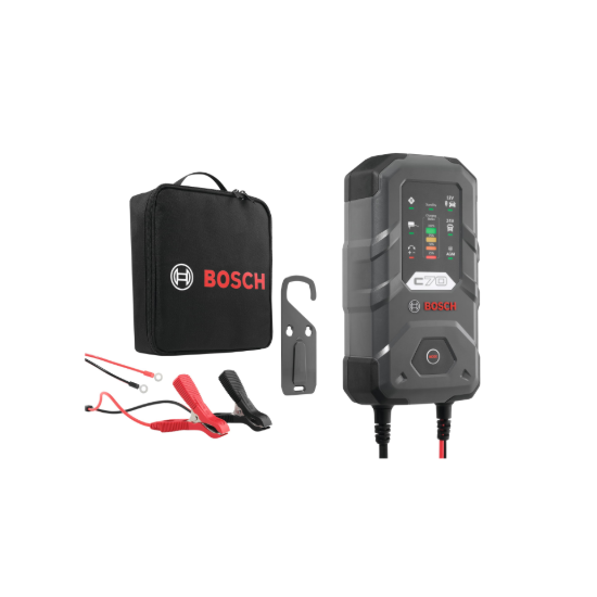 Imagem de Carregador de Baterias Bosch C70 12 e 24 V - AGM, EFB, GEL e SLI