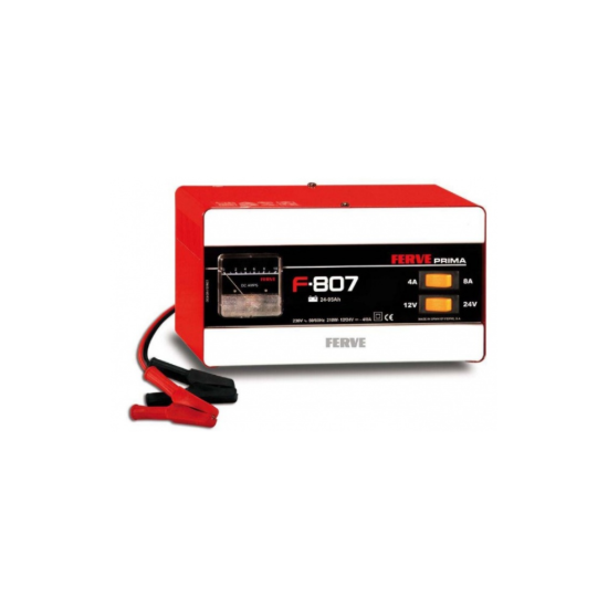 Imagem de Carregador de baterias Ferve, F-807 - 12V/24V - 4 a 8A