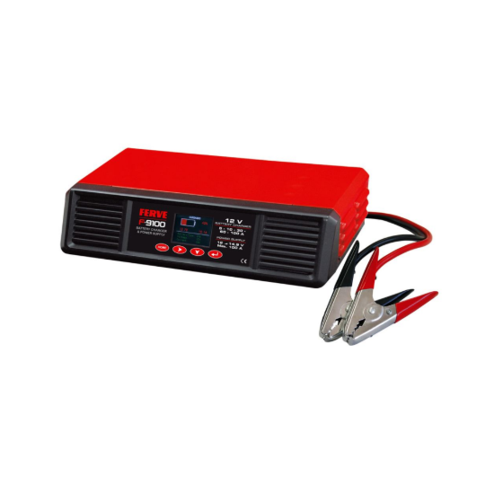 Imagem de Carregador de baterias Ferve, F-9100 - 12V - 5A a 100A (GEL, AGM, EFB) Função Reprogramações