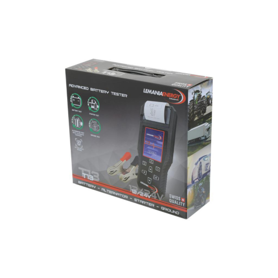 Imagem de Testador de Baterias Lemania Energy T13 12/24V, com impressora