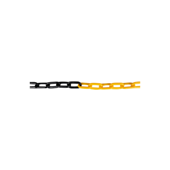 Picture of Corrente de plástico amarelo/preto com 7m