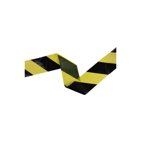 Imagem de Fita sinalizadora amarelo/preto, 200m